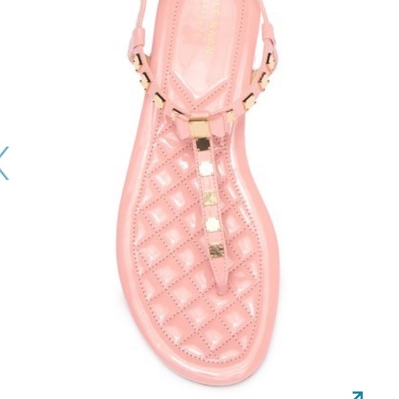 Cole Haan Shoes - Cole Haan Tali Mini Bow Studded Leather Sandal 6.5